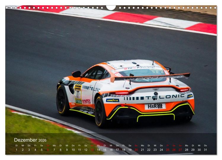 Produktbild: Motorsport aus Banbury (Wandkalender 2026 DIN A3 quer), CALVENDO Monatskalender