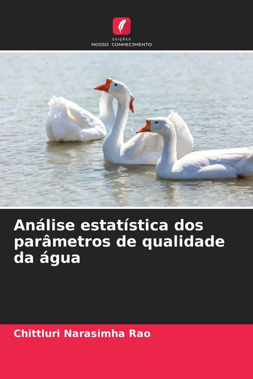 Produktbild: An&aacute;lise estat&iacute;stica dos par&acirc;metros de qualidade da &aacute;gua