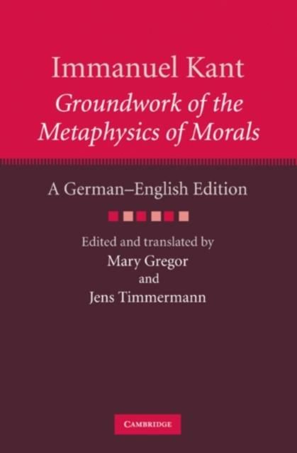 Produktbild: Immanuel Kant: Groundwork of the Metaphysics of Morals