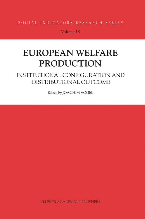 Produktbild: European Welfare Production