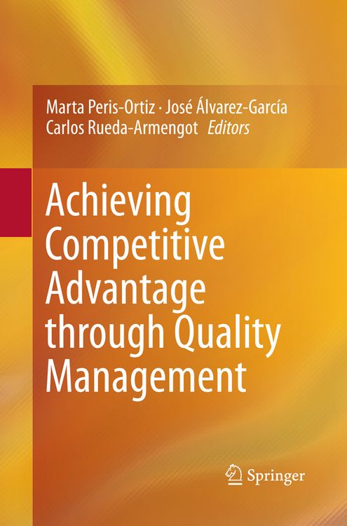 Produktbild: Achieving Competitive Advantage through Quality Management