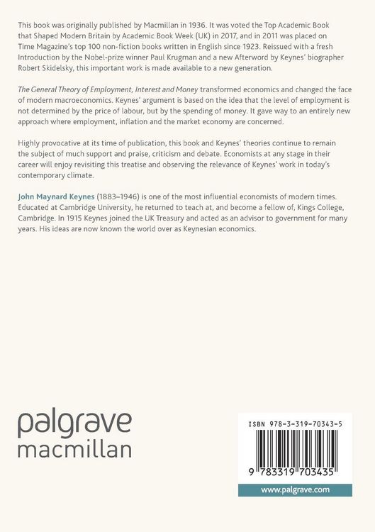 Produktbild: The General Theory of Employment, Interest, and Money