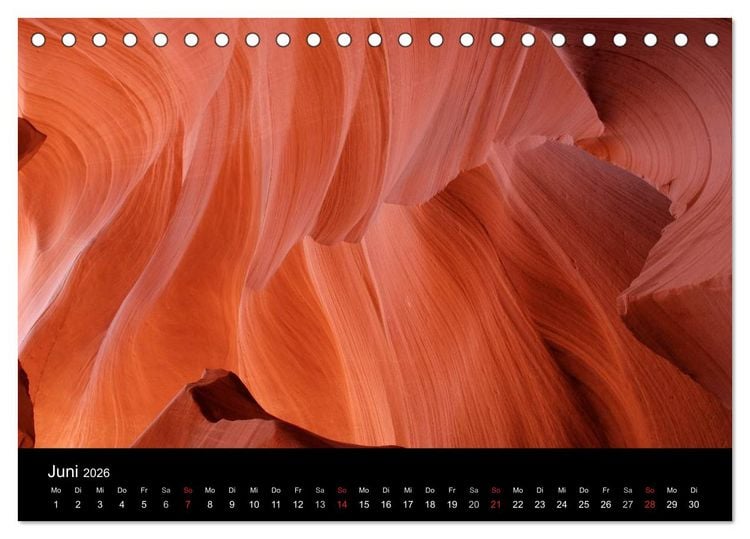 Produktbild: Sand und Stein 2026 (Tischkalender 2026 DIN A5 quer), CALVENDO Monatskalender