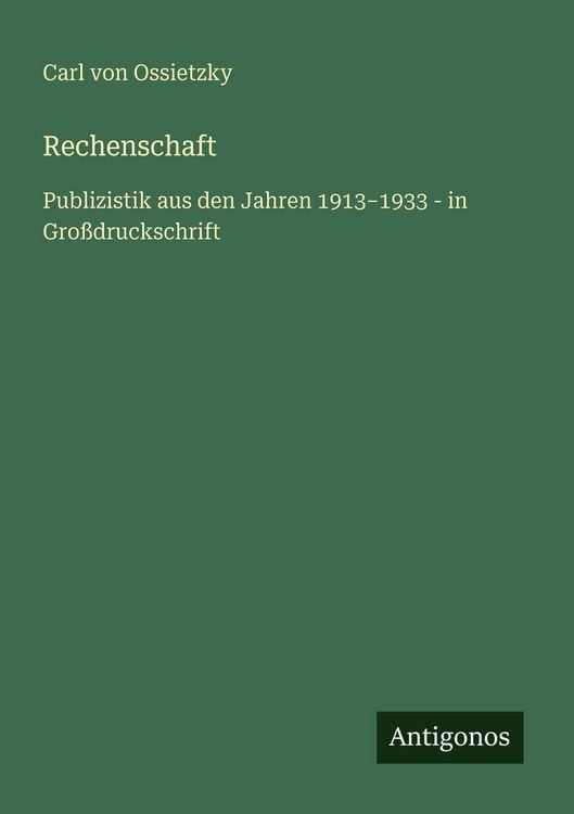 Produktbild: Rechenschaft