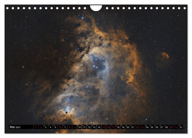 Produktbild: Ein Streifzug durch das Universum (Wandkalender 2027 DIN A4 quer), CALVENDO Monatskalender
