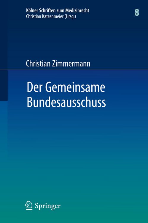 Produktbild: Der Gemeinsame Bundesausschuss