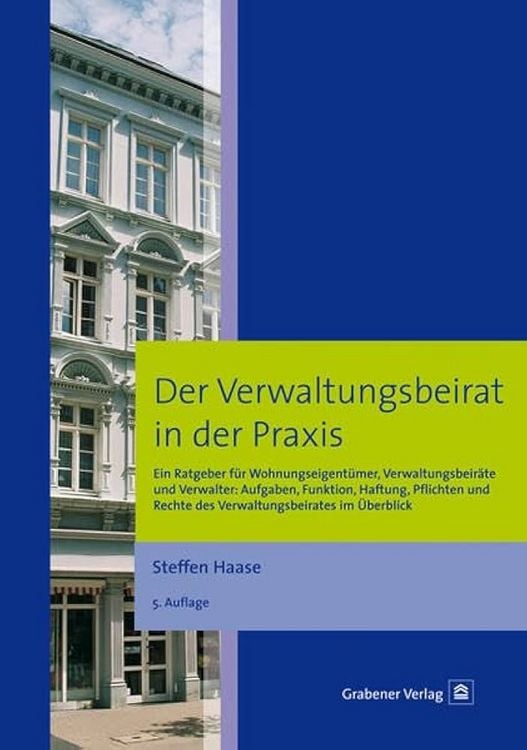 Produktbild: Der Verwaltungsbeirat in der Praxis
