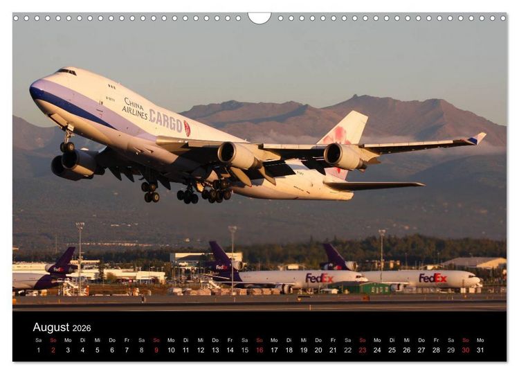 Produktbild: Faszination Fliegerei (Wandkalender 2026 DIN A3 quer), CALVENDO Monatskalender