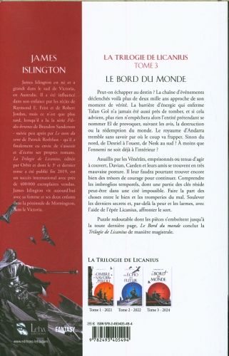 Produktbild: La trilogie de Licanius