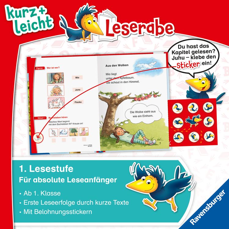 Produktbild: Leserabe 1. Lesestufe Kurz und leicht - Eine Prinzessin im Apfelbaum