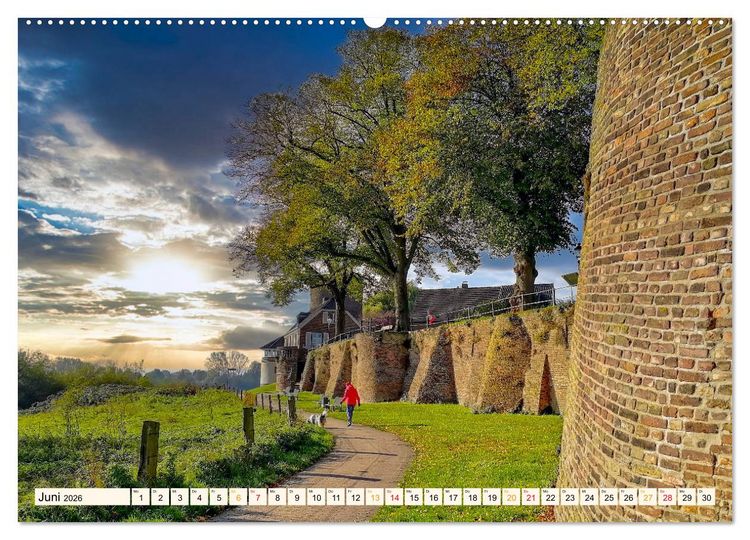 Produktbild: Reise durch Deutschland - Rees am Niederrhein (Wandkalender 2026 DIN A2 quer), CALVENDO Monatskalender