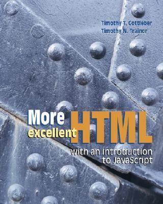 Produktbild: More Excellent HTML with an Introduction to JavaScript with Student CD-ROM