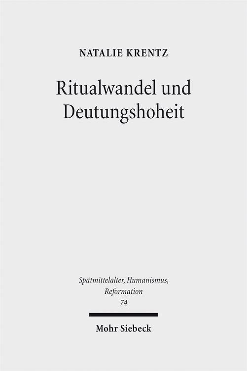 Produktbild: Ritualwandel und Deutungshoheit