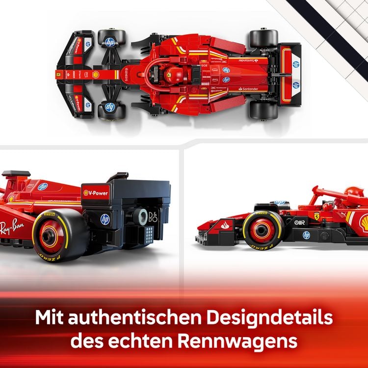 Produktbild: LEGO Speed Champions Ferrari SF-24 F1 Rennauto - Spielzeug Auto 77242