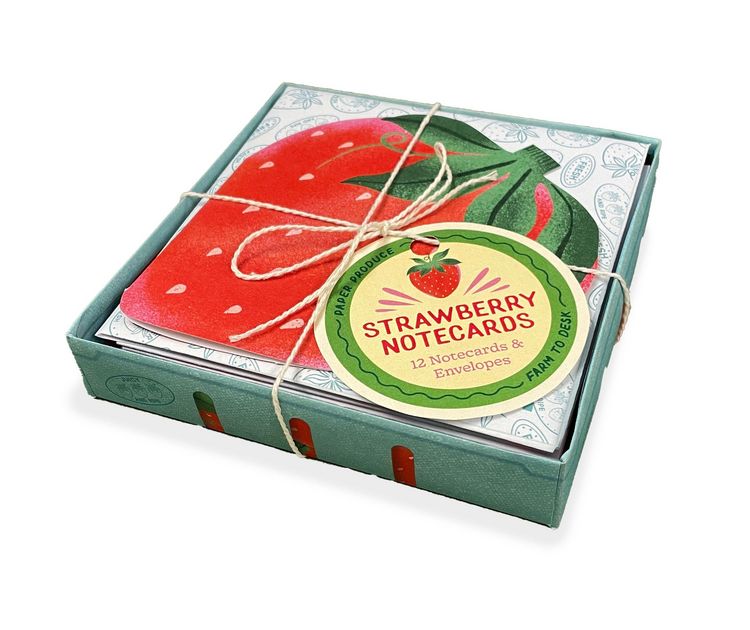 Produktbild: Paper Produce Strawberry Notecards