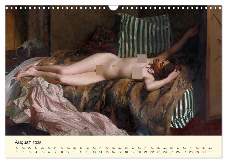 Produktbild: Zeitlose Muse (Wandkalender 2026 DIN A3 quer), CALVENDO Monatskalender
