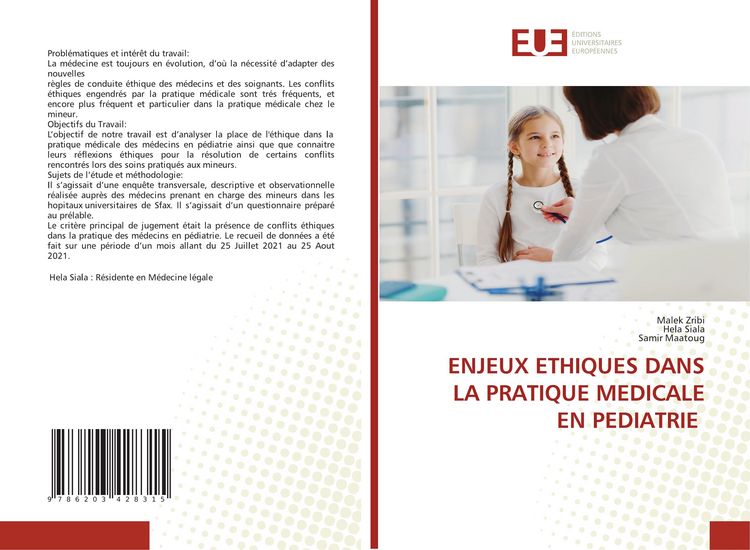 Produktbild: Enjeux Ethiques Dans La Pratique Medicale En Pediatrie