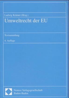 Produktbild: Umweltrecht der EU