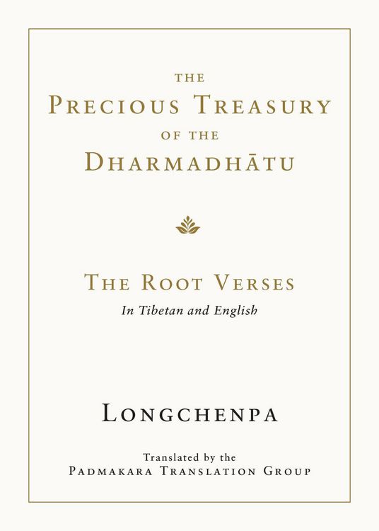 Produktbild: The Precious Treasury of the Dharmadhatu: The Root Verses