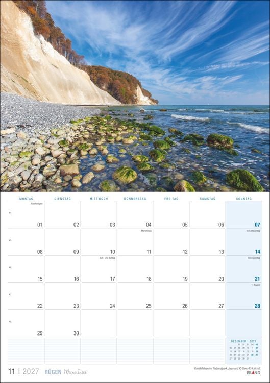 Produktbild: R&uuml;gen &hellip;meine Insel Kalender 2027