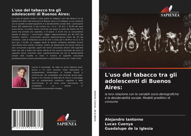 Produktbild: L'uso del tabacco tra gli adolescenti di Buenos Aires: