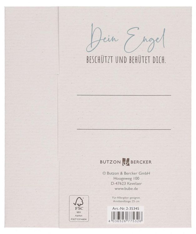 Produktbild: Textil-Armband - Dein Engel
