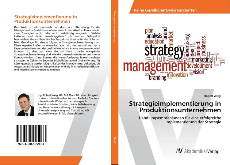 Produktbild: Strategieimplementierung in Produktionsunternehmen