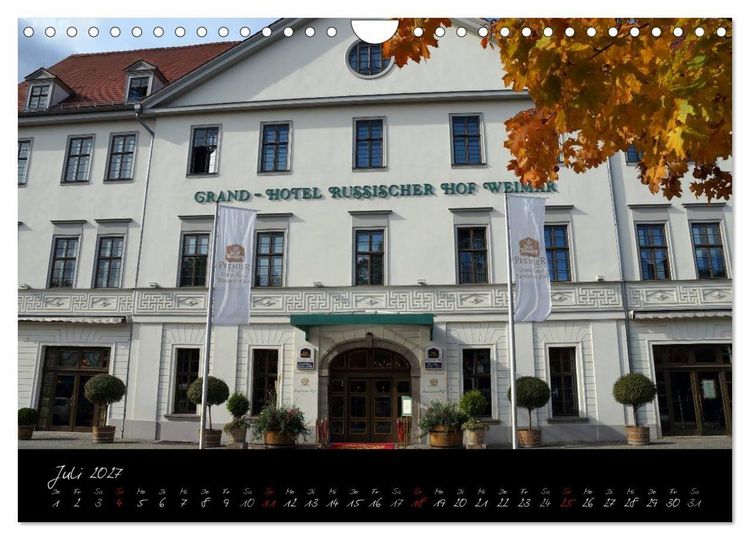 Produktbild: Weimar (Wandkalender 2027 DIN A4 quer), CALVENDO Monatskalender
