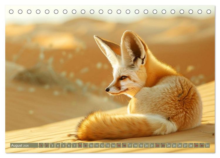 Produktbild: Die wilden Hunde (Tischkalender 2026 DIN A5 quer), CALVENDO Monatskalender