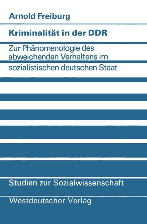 Produktbild: Kriminalität in der DDR