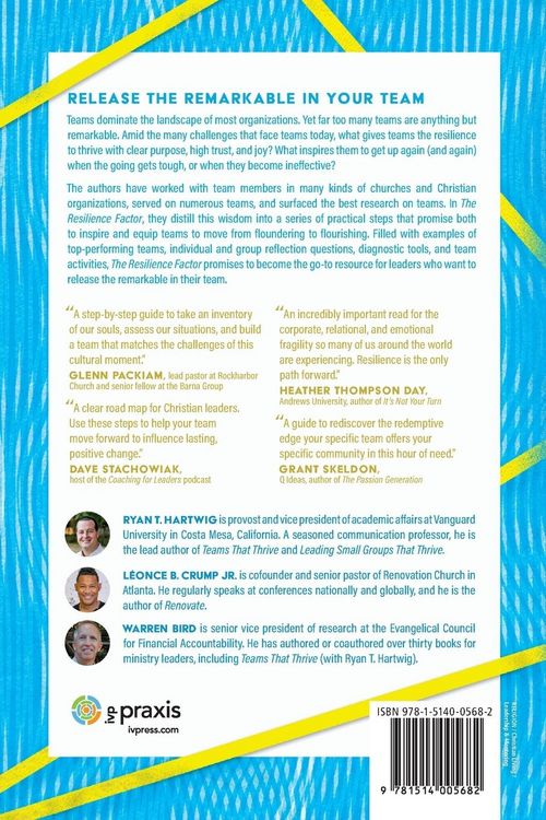 Produktbild: The Resilience Factor - A Step-by-Step Guide to Catalyze an Unbreakable Team