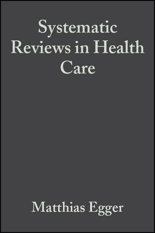 Produktbild: Systematic Reviews in Health Care