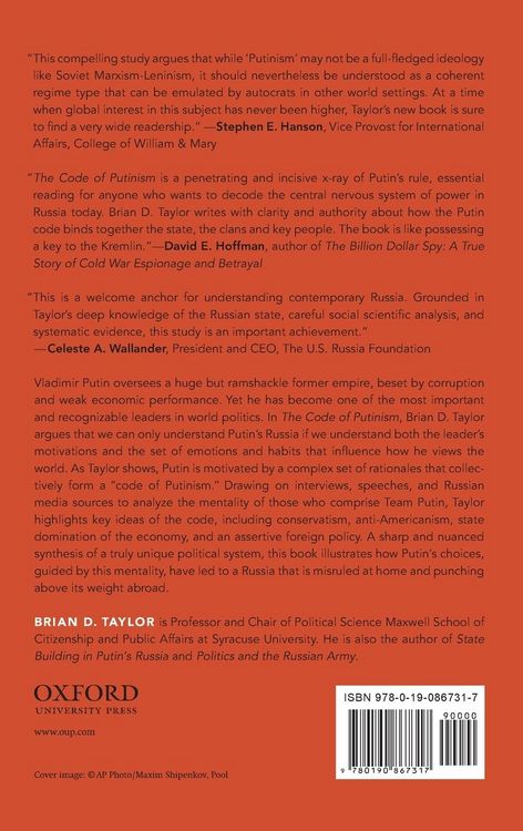 Produktbild: The Code of Putinism