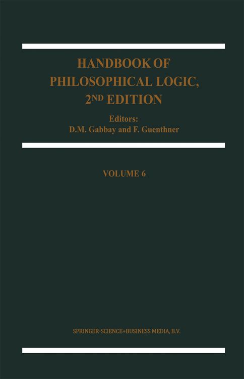 Produktbild: Handbook of Philosophical Logic