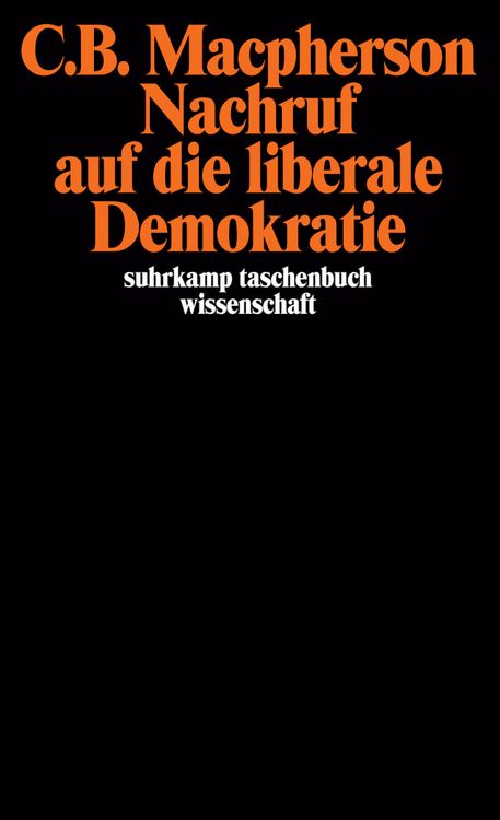 Produktbild: Nachruf auf die liberale Demokratie