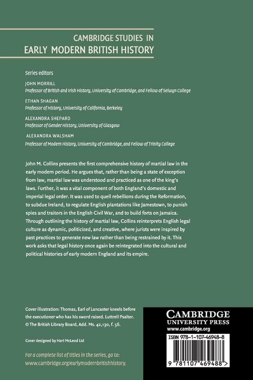 Produktbild: Martial Law and English Laws, c.1500-c.1700