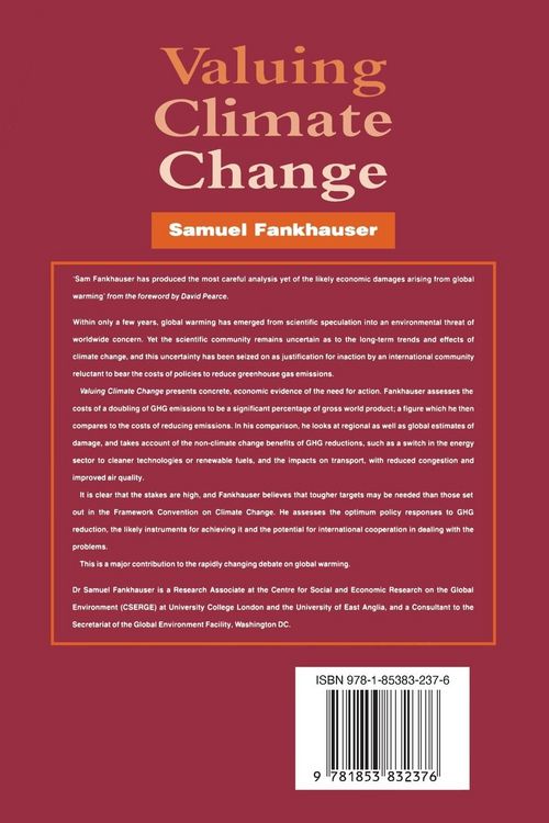 Produktbild: Valuing Climate Change