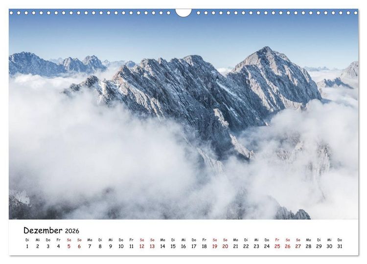 Produktbild: Bergpixels Wanderlust (Wandkalender 2026 DIN A3 quer), CALVENDO Monatskalender