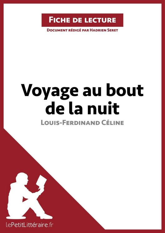 Produktbild: Voyage au bout de la nuit de Louis-Ferdinand C&eacute;line (Fiche de lecture)
