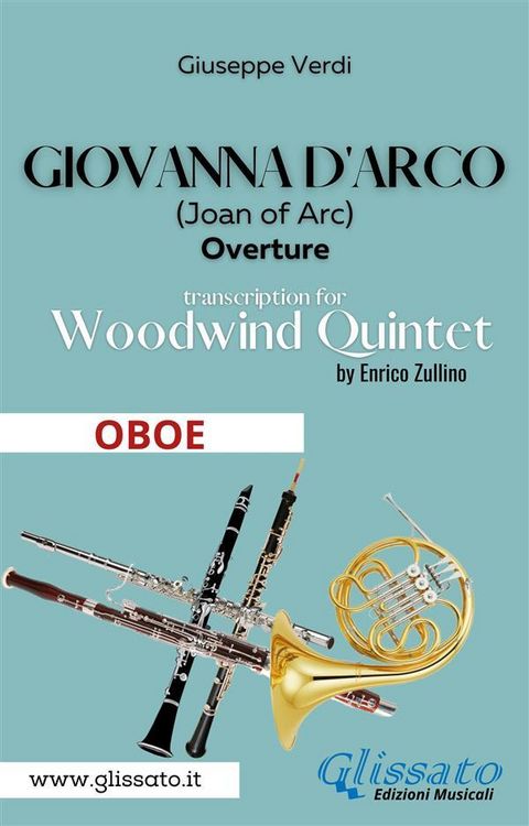 Produktbild: Giovanna d'Arco - Woodwind Quintet (OBOE)