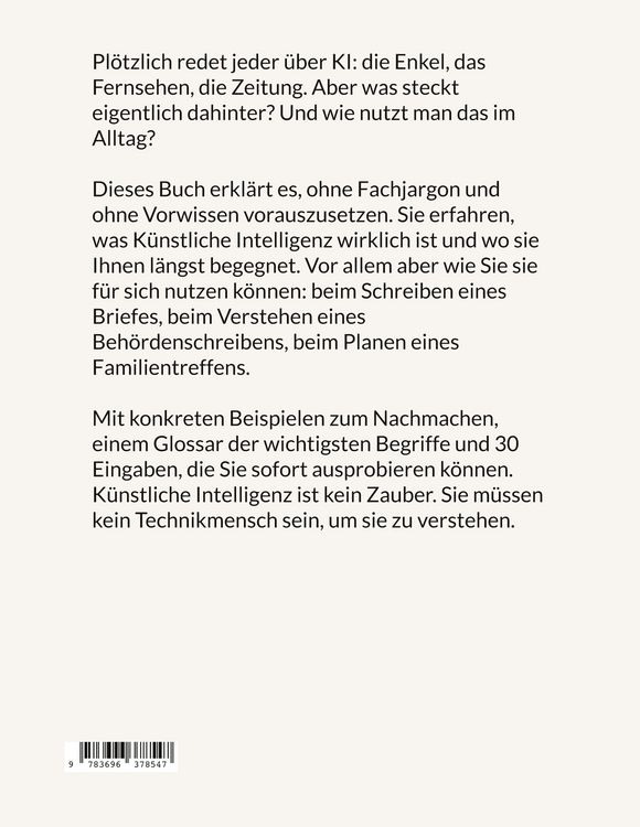 Produktbild: K&uuml;nstliche Intelligenz - erkl&auml;rt f&uuml;r Seniorinnen und Senioren