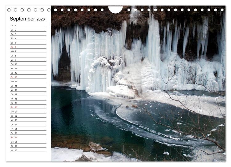 Produktbild: Winterm&auml;rchen. Landschaften im Schnee (Wandkalender 2026 DIN A4 quer), CALVENDO Monatskalender