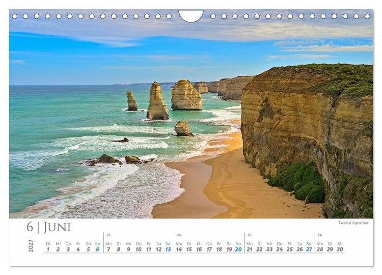Produktbild: Australien - Highlights Ostk&uuml;ste (Wandkalender 2027 DIN A4 quer), CALVENDO Monatskalender