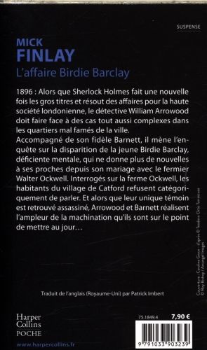 Produktbild: Une enqu&ecirc;te d'Arrowood. L'affaire Birdie Barclay