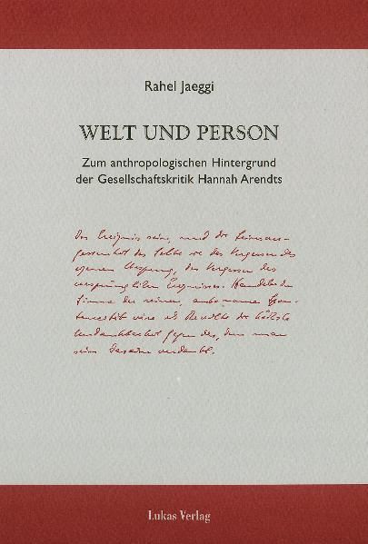 Produktbild: Welt und Person