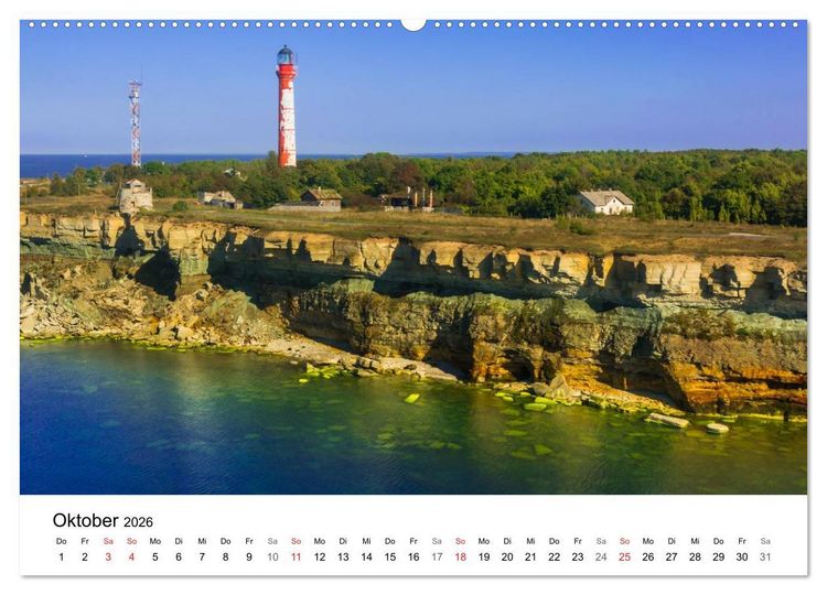 Produktbild: Der Nordwesten Estlands (hochwertiger Premium Wandkalender 2026 DIN A2 quer), Kunstdruck in Hochglanz