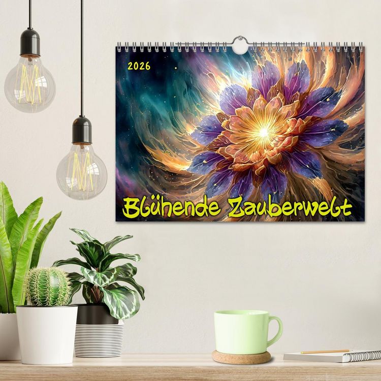 Produktbild: Bl&uuml;hende Zauberwelt (Wandkalender 2026 DIN A4 quer), CALVENDO Monatskalender
