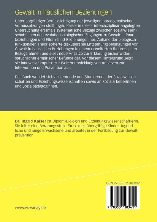 Produktbild: Gewalt in h&auml;uslichen Beziehungen
