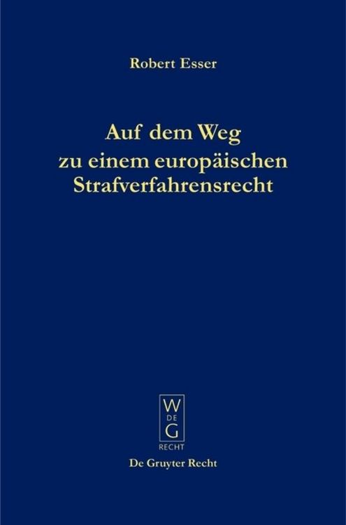 Produktbild: Auf dem Weg zu einem europ&auml;ischen Strafverfahrensrecht
