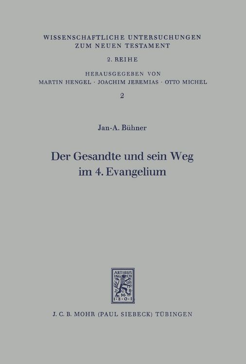 Produktbild: Der Gesandte und sein Weg im 4. Evangelium